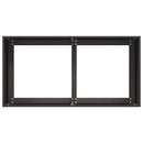 plantekasse 80x40x40 cm koldvalset stål sort - Xlshop.dk