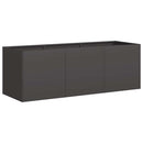 plantekasse sort 120x40x40 cm koldvalset stål - Xlshop.dk