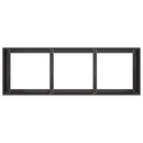 plantekasse sort 120x40x40 cm koldvalset stål - Xlshop.dk