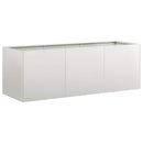 plantekasse 120x40x40 cm rustfrit stål - Xlshop.dk
