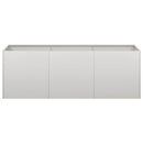 plantekasse 120x40x40 cm rustfrit stål - Xlshop.dk
