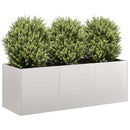 plantekasse 120x40x40 cm rustfrit stål - Xlshop.dk