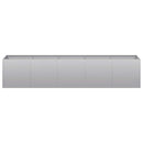 plantekasse 200x40x40 cm galvaniseret stål