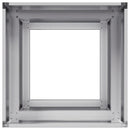 plantekasse 40x40x80 cm galvaniseret stål