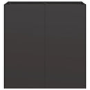plantekasse 80x40x80 cm koldvalset stål sort