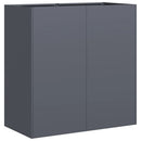 plantekasse 80x40x80 cm koldvalset stål antracitgrå
