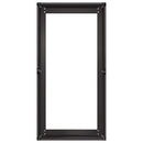 plantekasse 40x80x40 cm koldvalset stål sort - Xlshop.dk