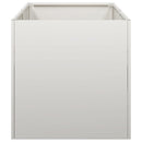 plantekasse 40x80x40 cm rustfrit stål - Xlshop.dk