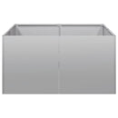 plantekasse 80x80x40 cm galvaniseret stål
