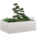 plantekasse 120x80x40 cm rustfrit stål