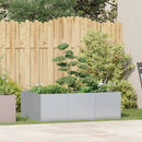plantekasse 120x80x40 cm galvaniseret stål