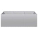 plantekasse 120x80x40 cm galvaniseret stål