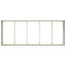 plantekasse 200x80x40 cm stål hvid - Xlshop.dk