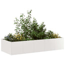plantekasse 200x80x40 cm rustfrit stål - Xlshop.dk