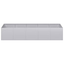 plantekasse 200x80x40 cm galvaniseret stål