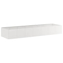 plantekasse 280x80x40 cm rustfrit stål - Xlshop.dk