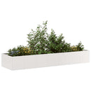 plantekasse 280x80x40 cm rustfrit stål - Xlshop.dk