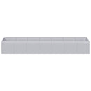 plantekasse 280x80x40 cm galvaniseret stål