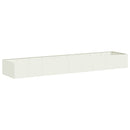 plantekasse 360x80x40 cm stål hvid - Xlshop.dk