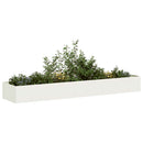 plantekasse 360x80x40 cm stål hvid - Xlshop.dk