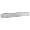 plantekasse 360x80x40 cm galvaniseret stål