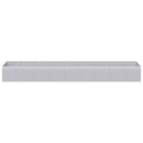 plantekasse 360x80x40 cm galvaniseret stål - Xlshop.dk
