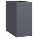 plantekasse 40x80x80 cm stål antracitgrå - Xlshop.dk