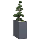 plantekasse 40x80x80 cm stål antracitgrå - Xlshop.dk