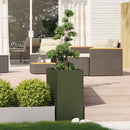 plantekasse 40x80x80 cm stål olivengrøn - Xlshop.dk