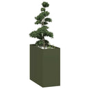 plantekasse 40x80x80 cm stål olivengrøn - Xlshop.dk