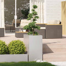plantekasse 40x80x80 cm rustfrit stål