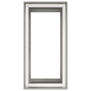 plantekasse 40x80x80 cm rustfrit stål