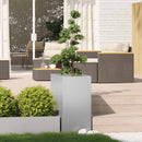 plantekasse 40x80x80 cm galvaniseret stål