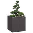 plantekasse 80x80x80 cm stål sort - Xlshop.dk