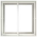 plantekasse 80x80x80 cm stål hvid - Xlshop.dk