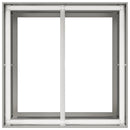 plantekasse 80x80x80 cm rustfrit stål