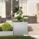 plantekasse 80x80x80 cm galvaniseret stål