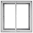 plantekasse 80x80x80 cm galvaniseret stål