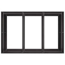 plantekasse 120x80x80 cm stål sort - Xlshop.dk