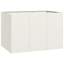 plantekasse 120x80x80 cm stål hvid - Xlshop.dk