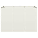 plantekasse 120x80x80 cm stål hvid - Xlshop.dk