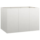 plantekasse 120x80x80 cm rustfrit stål - Xlshop.dk