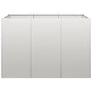 plantekasse 120x80x80 cm rustfrit stål - Xlshop.dk