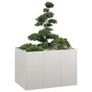 plantekasse 120x80x80 cm rustfrit stål - Xlshop.dk