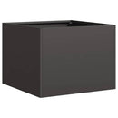 plantekasse 40x40x30 cm stål sort - Xlshop.dk