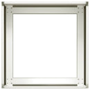 plantekasse 40x40x30 cm stål hvid - Xlshop.dk