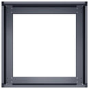 plantekasse 40x40x30 cm stål antracitgrå - Xlshop.dk