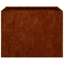plantekasse rustfarvet 40x40x30 cm forvitringsstål