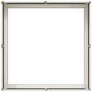 plantekasse 80x80x30 cm stål hvid - Xlshop.dk