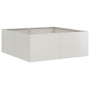 plantekasse 80x80x30 cm rustfrit stål